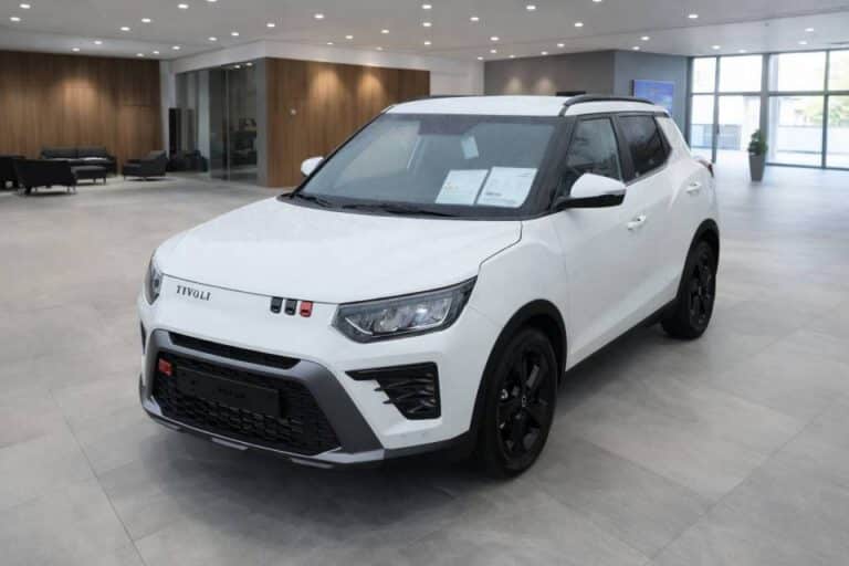 KGM TIVOLI BLACK EDITION – Außenansicht