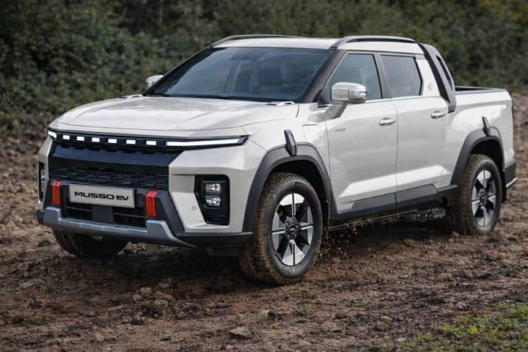 KGM Musso EV Core 4WD Wärmepumpe – Außenansicht
