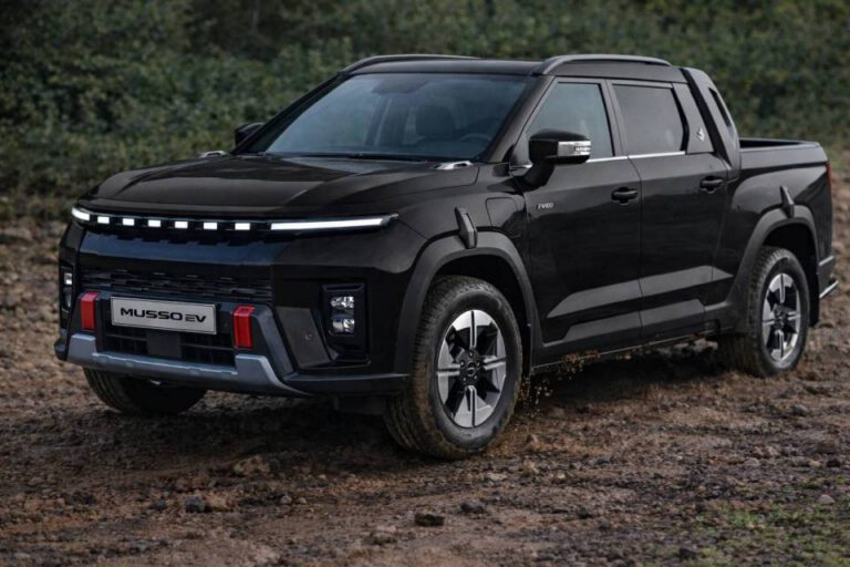 KGM Musso EV Core 4WD Wärmepumpe – Außenansicht