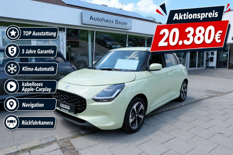 Suzuki SWIFT 1.2 COMFORT+ HYBRID – Außenansicht