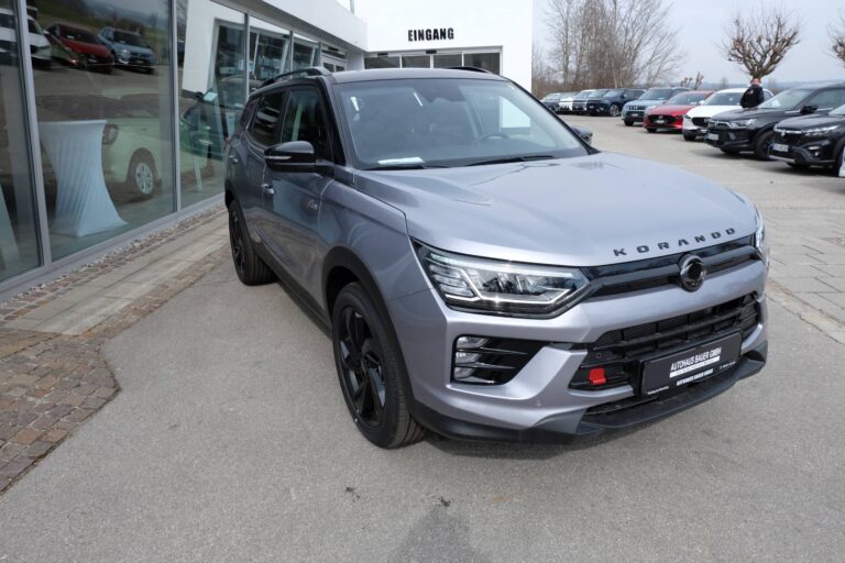 KGM KORANDO BLACK EDITION Automatik – Außenansicht