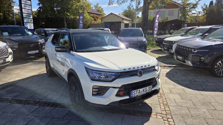 KGM KORANDO BLACK EDITION Automatik – Außenansicht