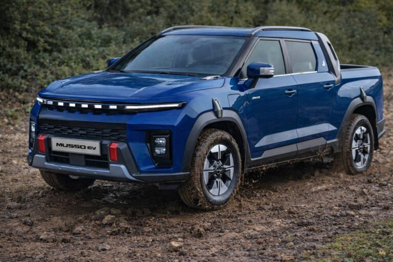 KGM Musso EV Lux 4WD – Außenansicht